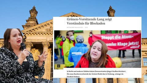 Die Widersprüche bei Ricarda Lang machen sich immer breiter!