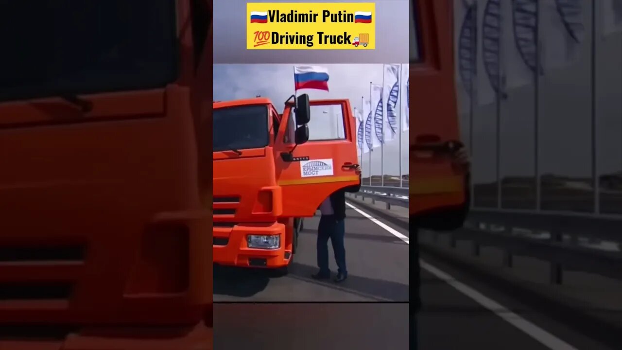 Putin🇷🇺 DESTROYS Biden By Driving TRUCK