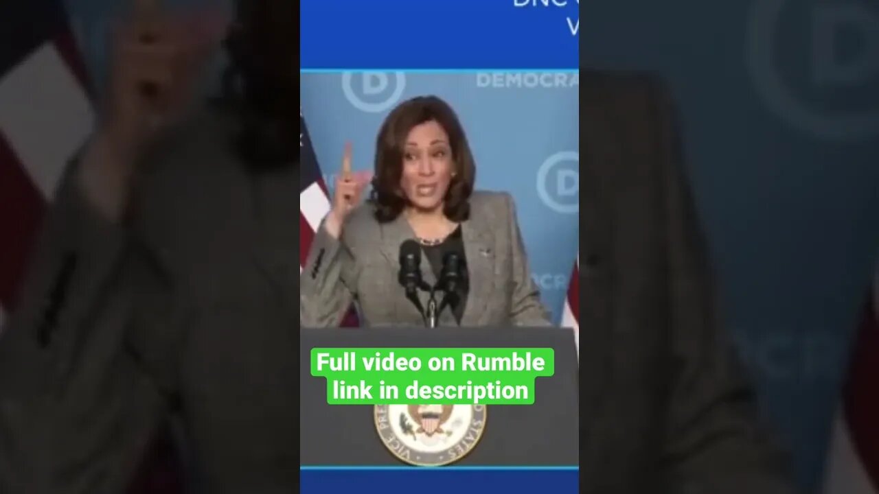 “They Got What They Ordered”-Kamala Harris #shorts