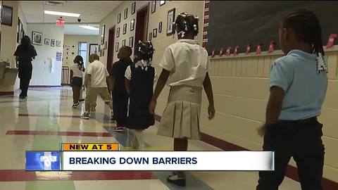 Fewer students skipping school in Cleveland