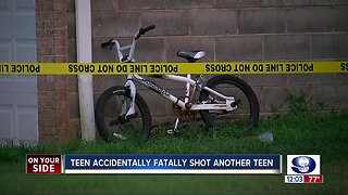 Harrison police: 15-year-old shot dead, 16-year-old charged after loaded gun was 'mishandled'