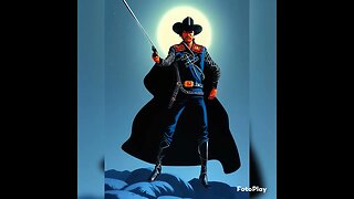 Zorro - AI Generated Artwork #shorts