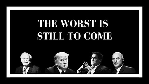 THE GREAT RESET IS COMING - Why Disaster is Upon Us