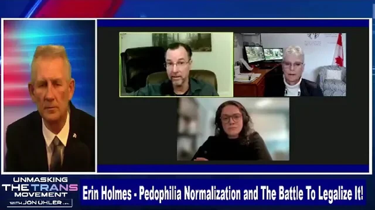 Episode #36 (Pt. 1) The Push to Decriminalize Pedophilia via the Trans Movement. Guest: Erin Holmes