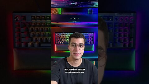 Razer anuncia novo BlackWidow V4 Pro, com muitas novidades! #razer #shorts