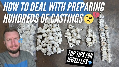 How to Prepare Hundreds of Castings for Polishing