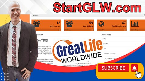 GreatLife Worldwide Back Office