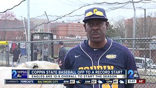 Coppin State baseball team off to record start
