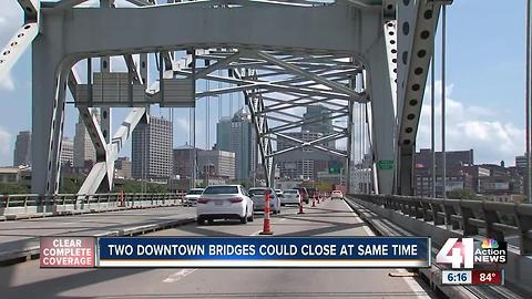 2 major bridges could be closed at the same time