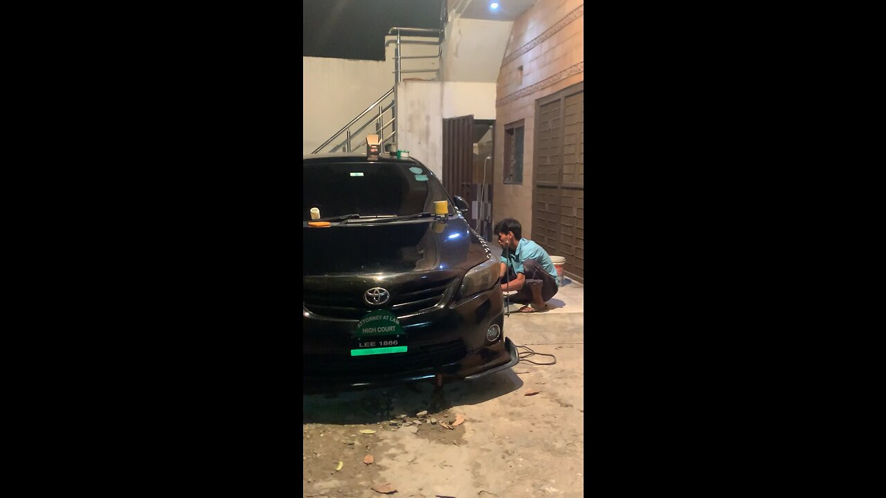 Toyota modifications black corolla 🖤!