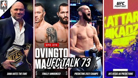 UFC Talk 73: Back With A Vengeance