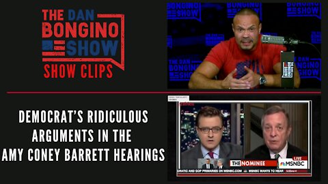 Democrat’s ridiculous arguments in the Amy Coney Barrett hearings - Dan Bongino Show Clips