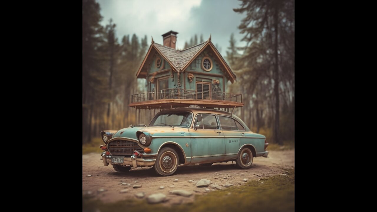 I BUILT A HOUSE ON A CAR