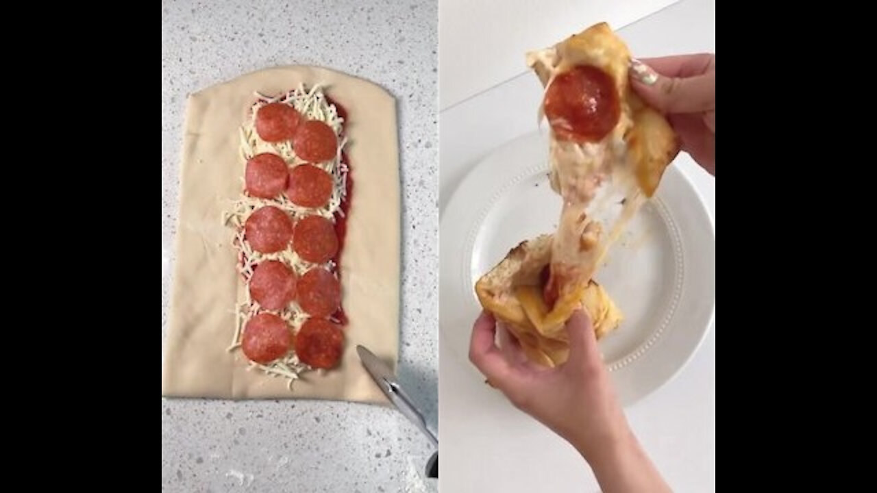 This pizza braid is essentially a fancy calzone π
ππ€€π₯