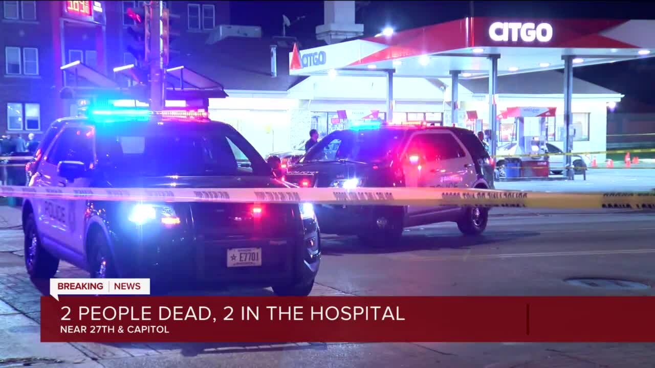 2 people killed, 2 injured in shooting on W. Capitol in Milwaukee