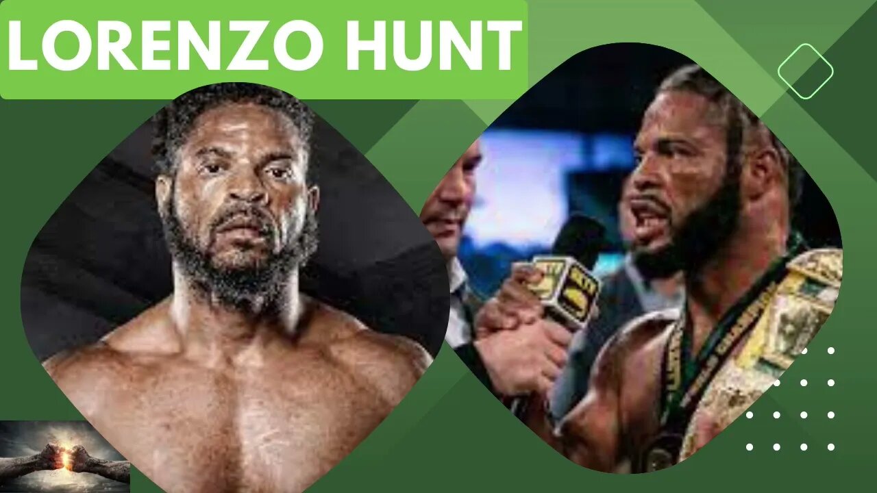 Lorenzo Hunt Full Post Fight Interview (AUDIO ONLY)