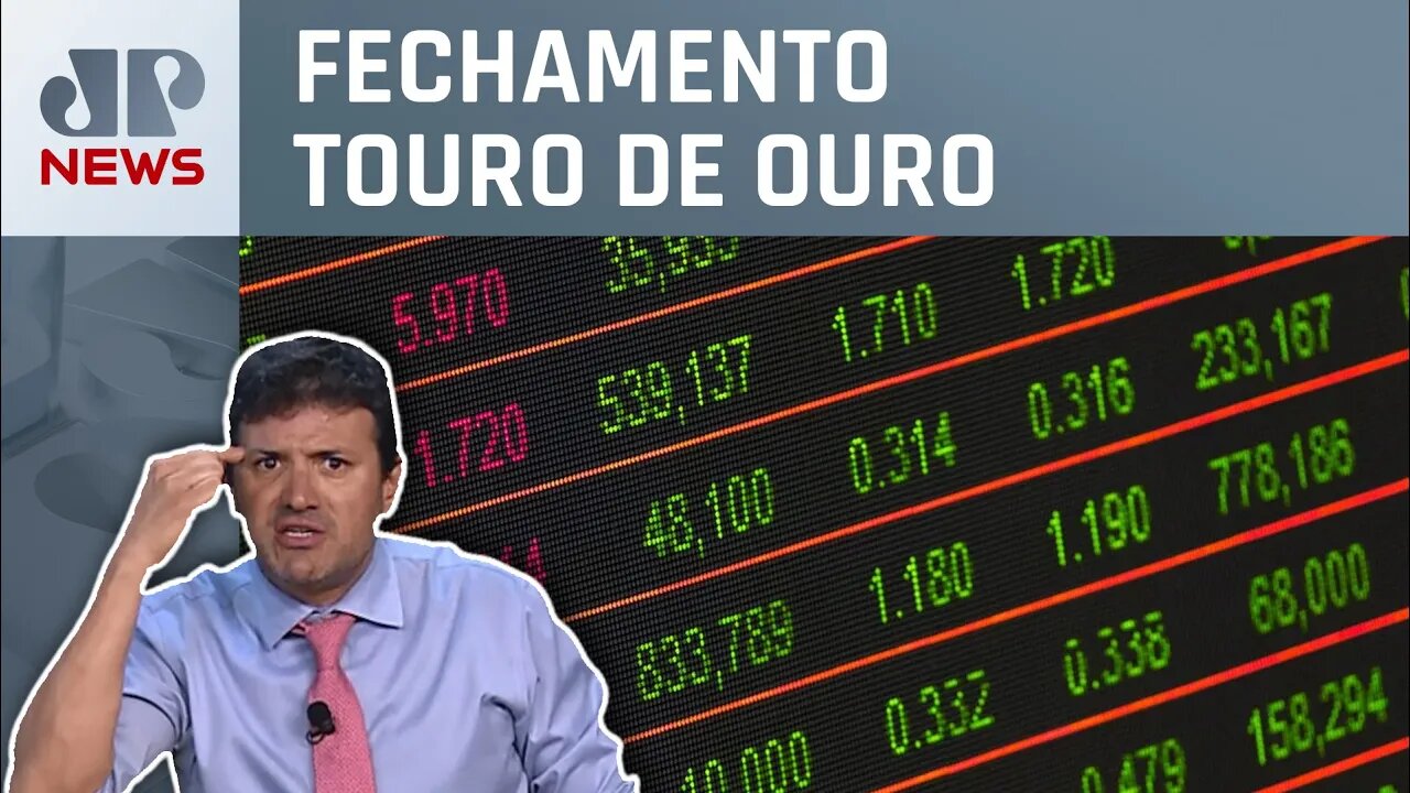 Com exterior e ajuste, Ibovespa cai | Fechamento Touro de Ouro