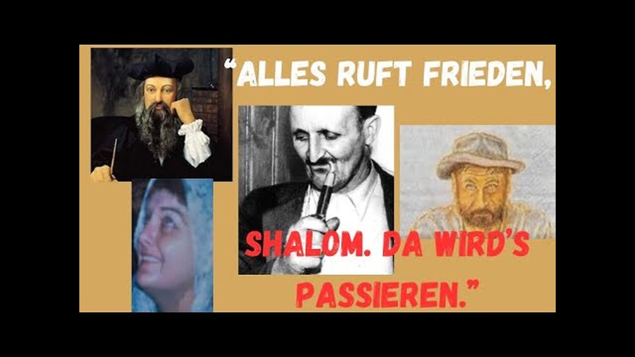 „Alles ruft Frieden, Shalom. Da wird’s passieren…“ Alois Irlmaier und andere Seher zum 3. Weltkrieg