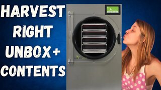 IT'S HERE! | Unboxing Our Harvest Right Medium Sized Freeze Dryer