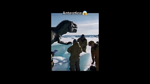 Dinosaur in Antarctica 🤯😱