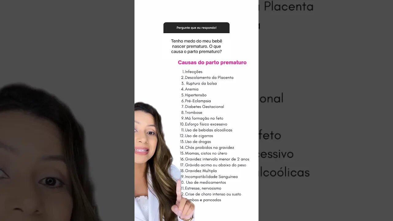 Tenho medo do meu neném nascer prematuro, o que eu faço?