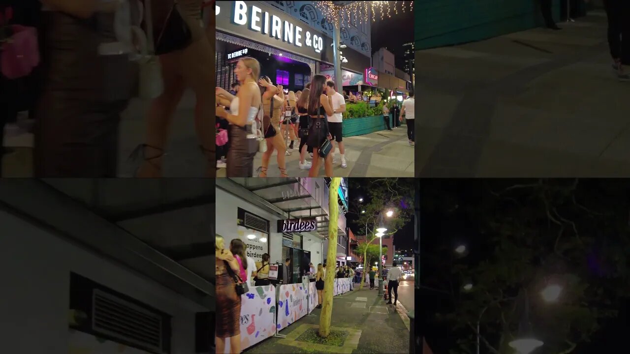 Australian Nightlife in Brisbane || Fortitude Valley || QLD