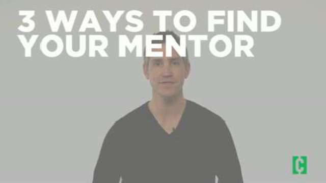 3 ways to find your new mentor