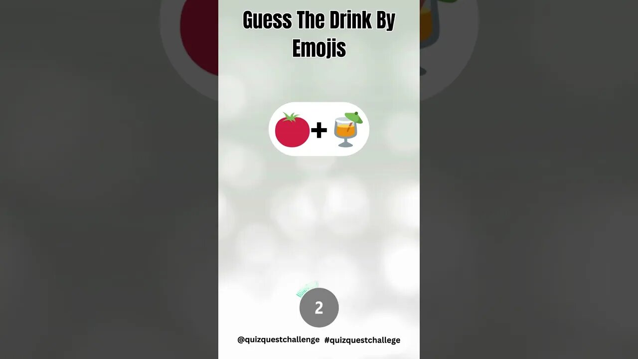 Guess the Drink by Emojis #shorts