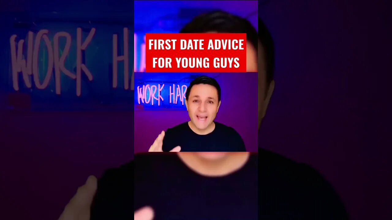 FIRST DATE ADVICE FOR YOUNG GUYS 🤯 #shorts