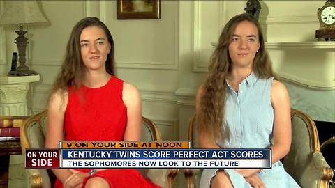 Kentucky twins score perfect ACT scores