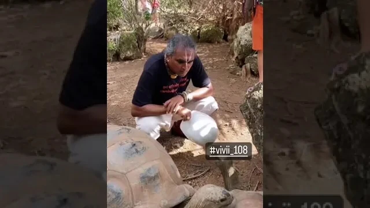 Seguindo o Guruji na Ilha de Rodrigues