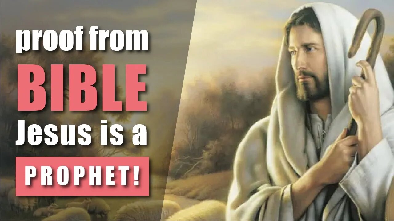Bible proves Jesus is a PROPHET !! [ Complete Reference ]
