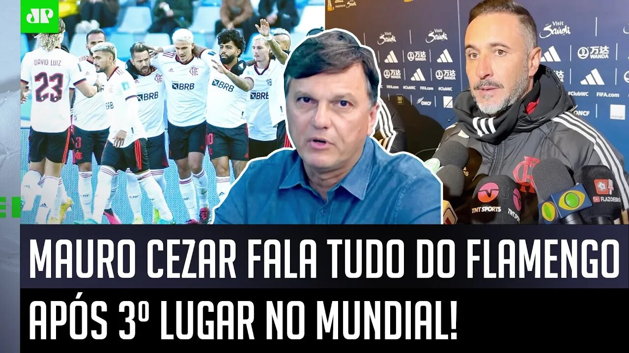 "ISSO ESTÁ CLARO! Eu TÔ CURIOSO para saber como o Vítor Pereira..." Mauro Cezar ANALISA o Flamengo!