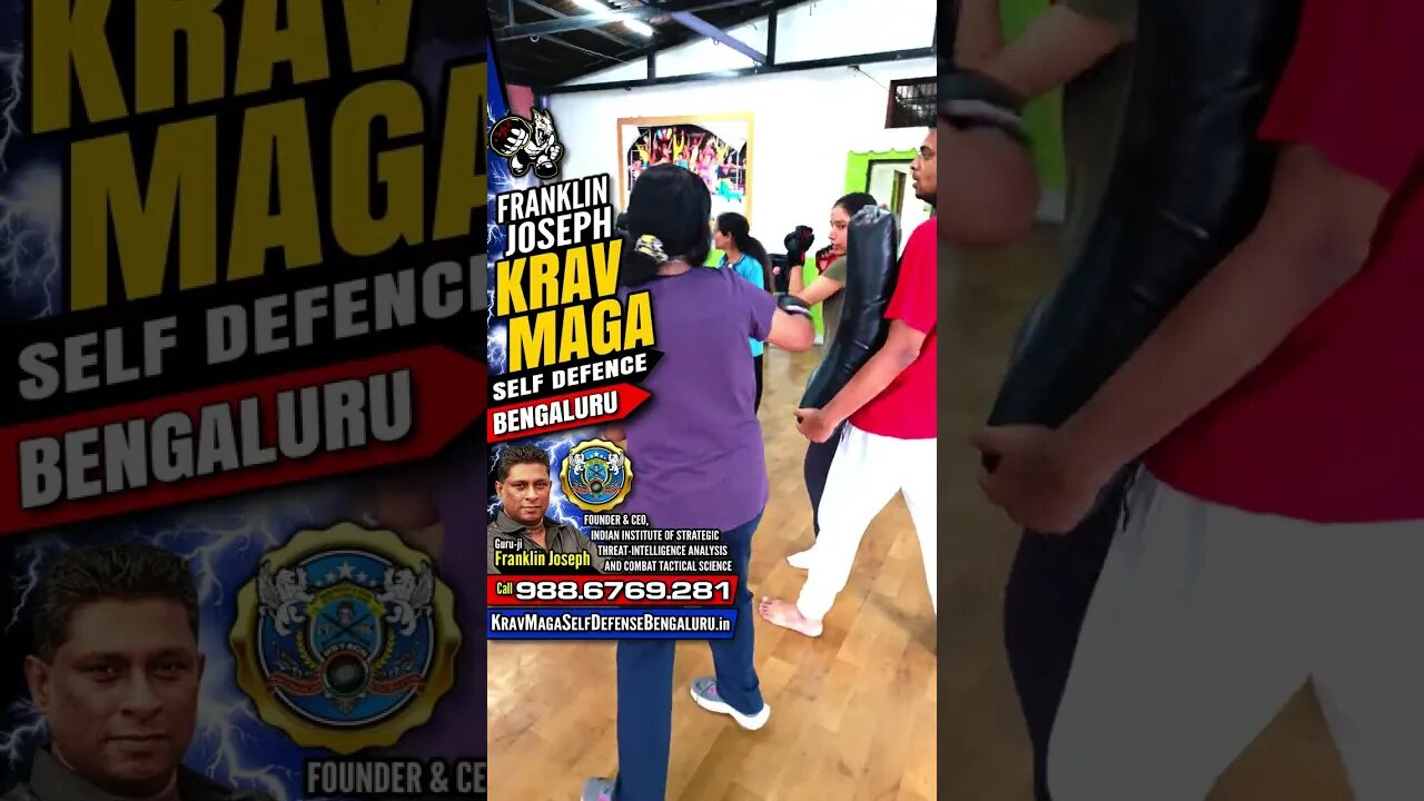 Franklin Joseph Krav Maga Self Defence 144 #Shorts #Bengaluru #FranklinJoseph #KravMaga #SelfDefense