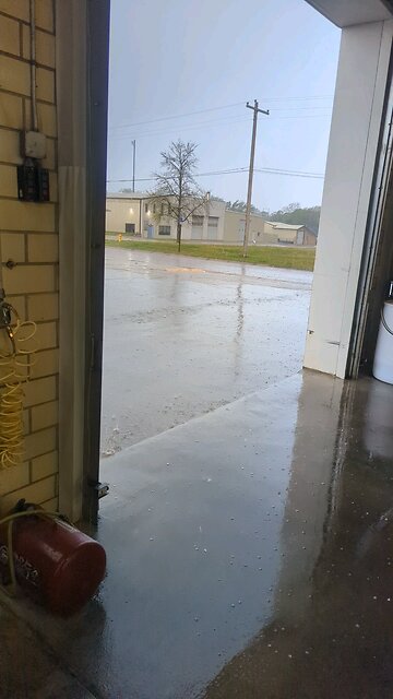BradKuz76 April 26 2024 rain and hail