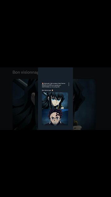 🚨 L’épisode 4 de la saison 3 de l’anime DEMON SLAYER est maintenant DISPONIBLE sur Crunchyroll !