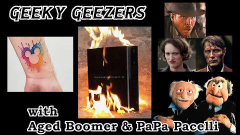 Geeky Geezers - Indiana Jones 5 casting, Playstation CBOMB, Ghostbusters cereal!