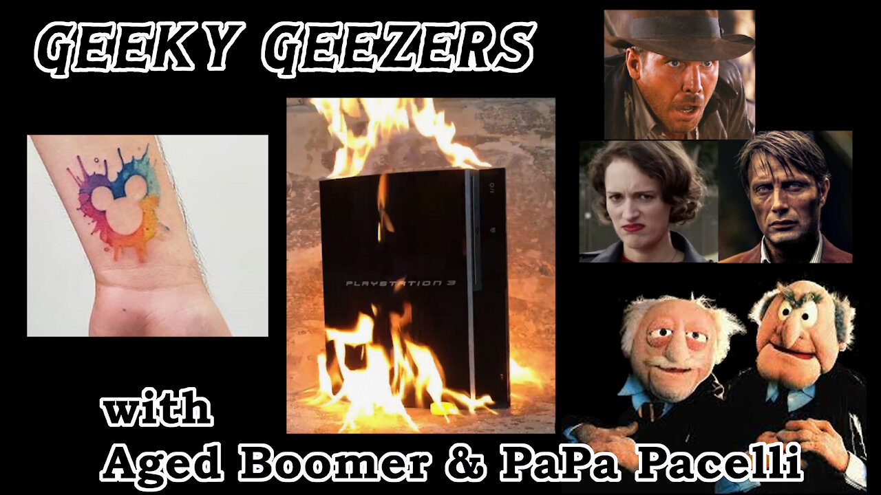 Geeky Geezers - Indiana Jones 5 casting, Playstation CBOMB, Ghostbusters cereal!