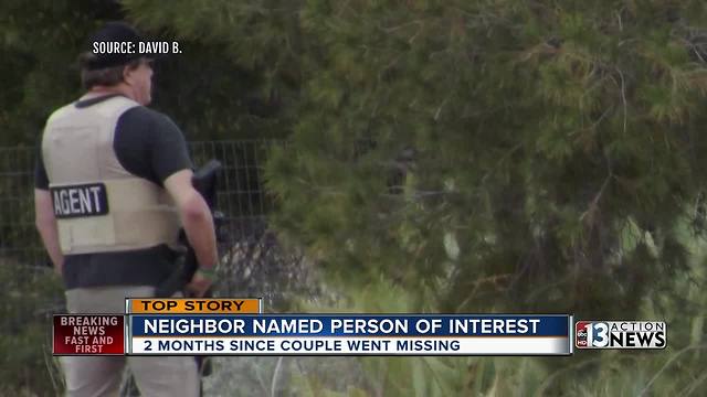 Deputies: Neighbor is person of interest after Arizona couple vanishes