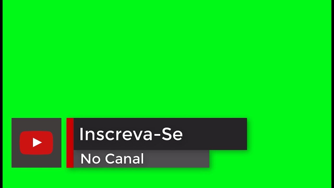 CARD INSCREVA-SE GREEN SCREEN - CHROMA KEY 006