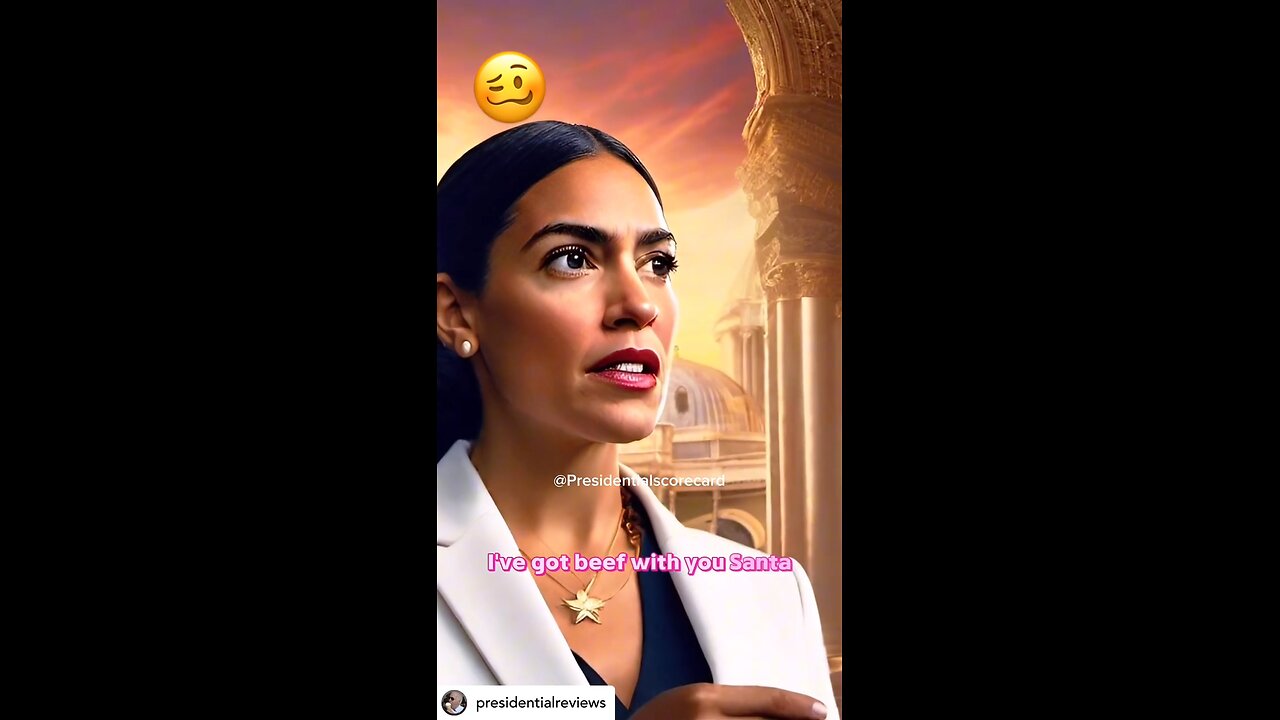 trump calls AOC and says he is santa