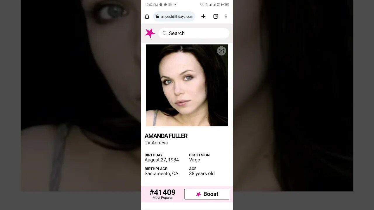 HAPPY 38 BIRTHDAY AMANDA FULLER