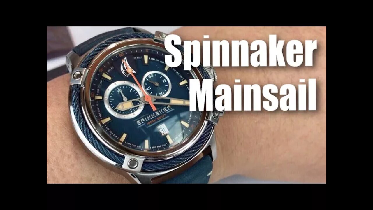 Spinnaker Mainsail Chronograph Watch SP-5043-02 Review