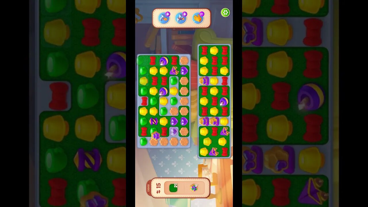 Shorts Playrix Homescapes Gameplay Walkthrough Level 13000-070