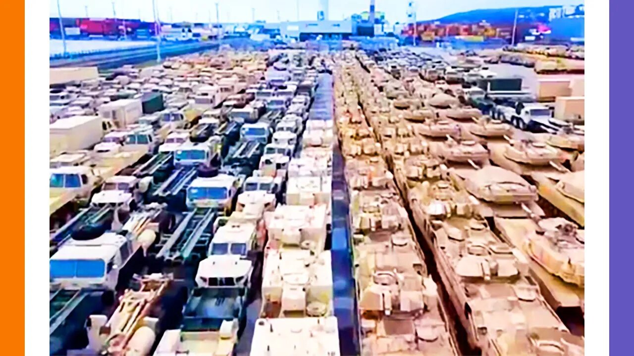 MASSIVE Amount of Military Vehicles In Poland 🟠⚪🟣 NPC Global