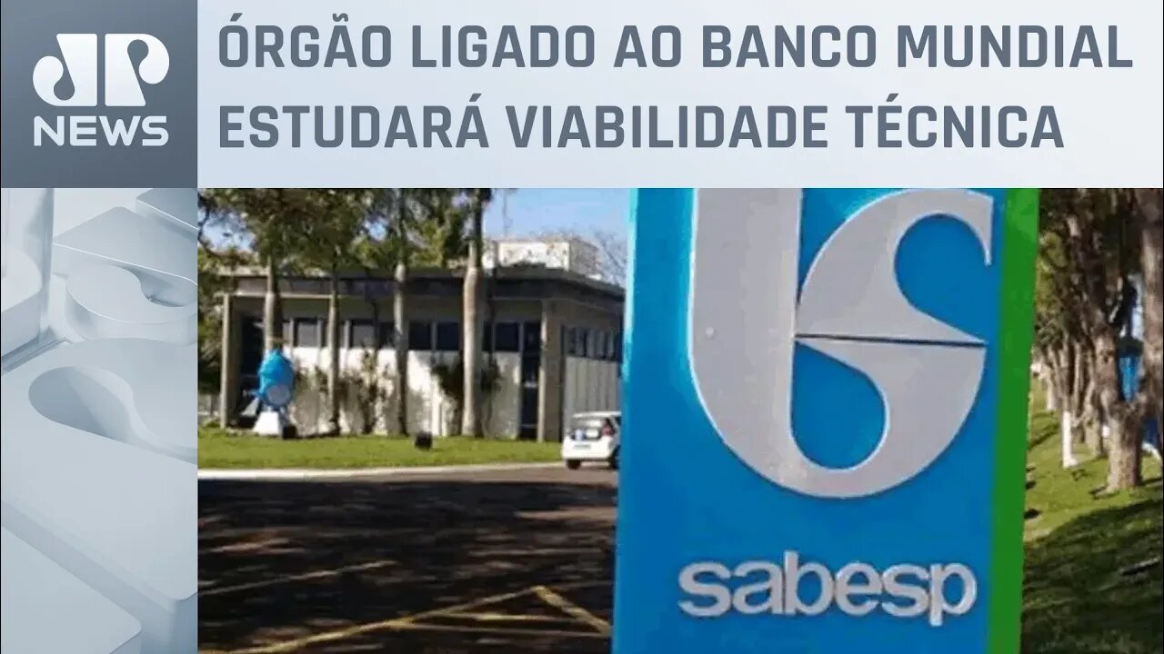 Governo planeja iniciar em 2024 audiências para privatização da Sabesp