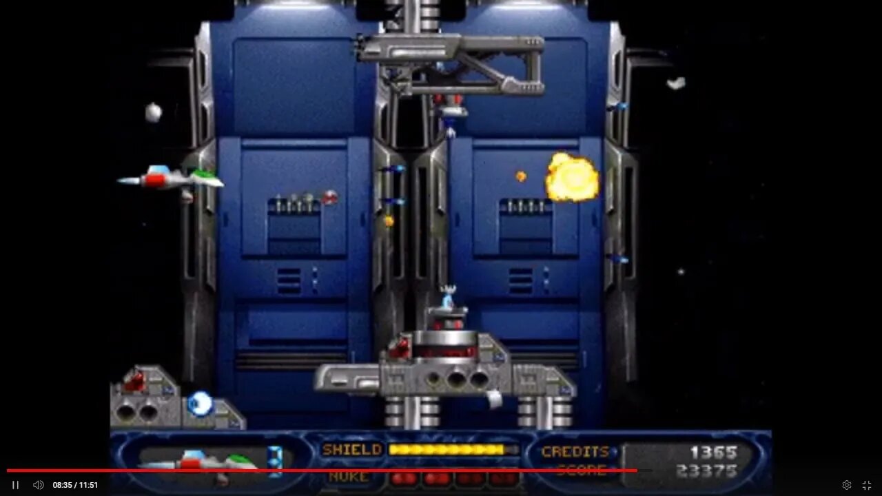 Stargunner: a cool mid 90's style, retro arcade game.