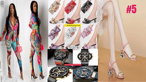 Men's Fashion watches, women's fashion dress and hells sandals, women bag and Matching set