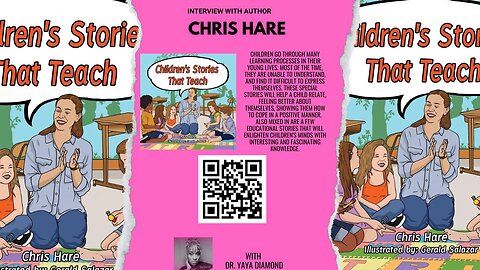 Chris Hare talks about her book - Children stories that teach