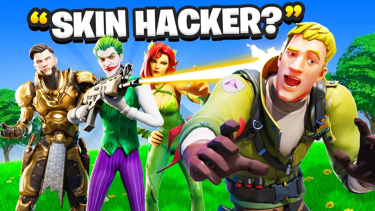 I Trolled Him With LAST LAUGH Bundle EARLY! (Fortnite Joker Skin)